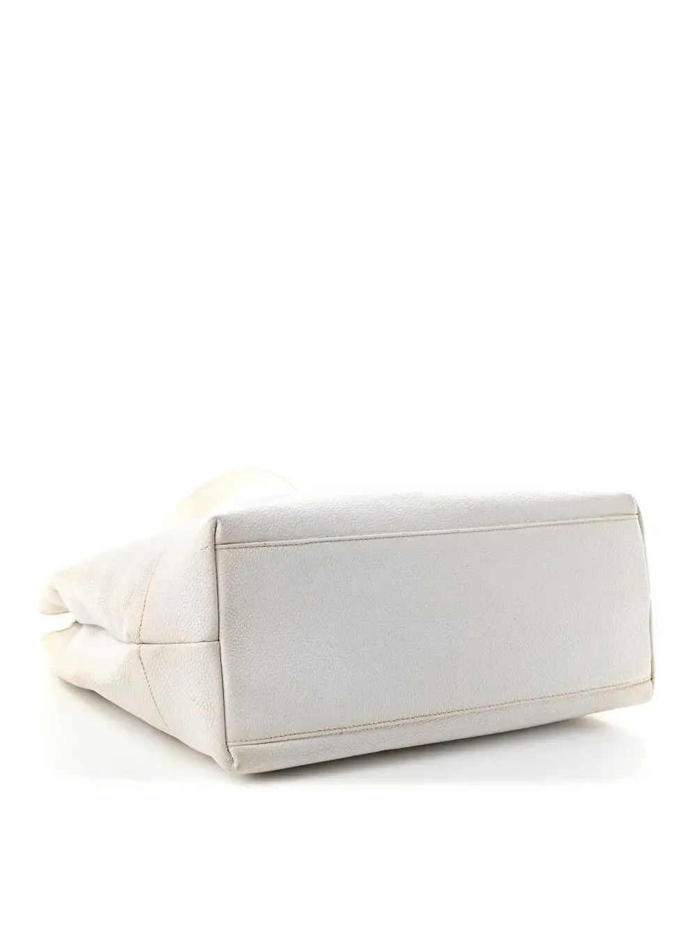 Chanel Caviar Cc Shoulder Bag White #321914C82B